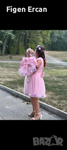 Еднакви рокли за мама и бебе, снимка 4 - Комплекти - 45678706