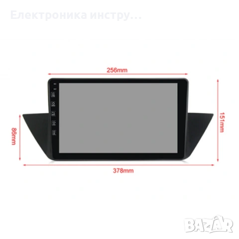 Android мултимедия GPS навигация CarPlay Android Auto + Камера – за BMW X1 E84 2009-2015, снимка 3 - Аксесоари и консумативи - 53808888