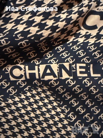 Нова елегантна разкошна туника риза Chanel , брандирана навсякъде с логото на марката ., снимка 5 - Ризи - 54148961