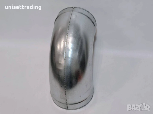 Коляно за аспирация ф200 поцинкована ламарина, снимка 2 - Други машини и части - 36355615