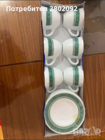 Комплект сервиз Harmonia – 6 чаши и 6 чинийки само за 24.99 лв!