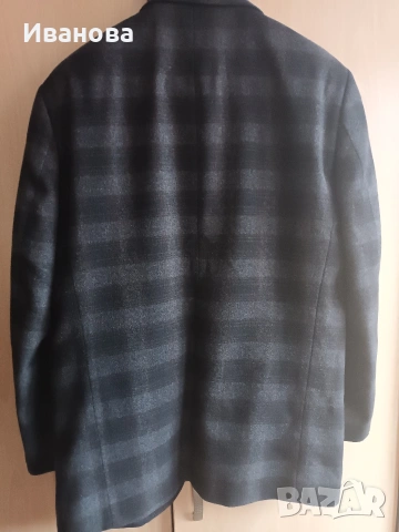 Мъжко яке естествена кожа и сака, снимка 6 - Якета - 54015546