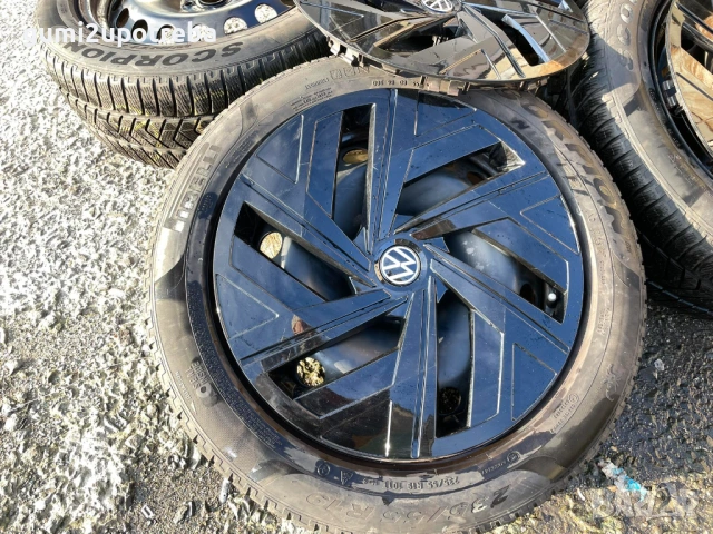 19 Джанти 5х112 Volkswagen ID.4 ID.5 ID.6 Skoda Enyaq Pirelli 235/55/19, снимка 2 - Гуми и джанти - 53584240