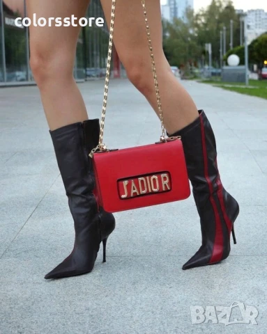 Дамска чанта - червена - 1409

