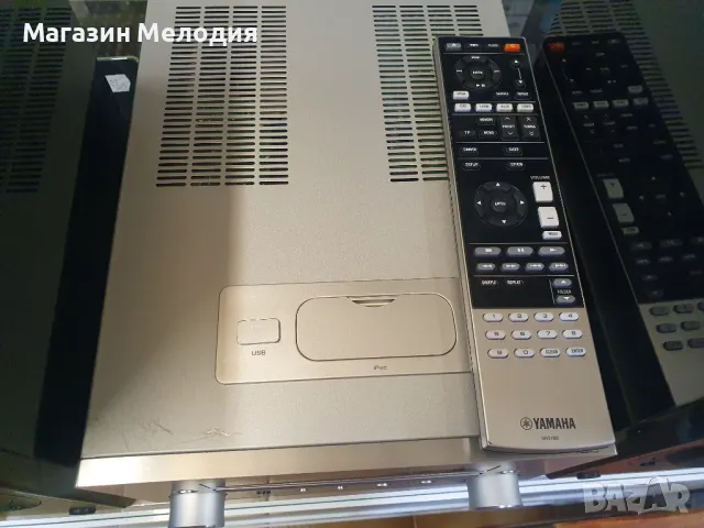 Аудиосистема YAMAHA CRX-550 с две тонколони. Има радио, диск, usb, aux, ipod и дистанционно., снимка 5 - Аудиосистеми - 47605863