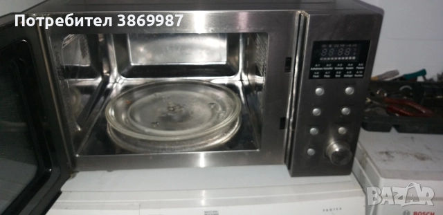 Микровълнова със грил, снимка 6 - Микровълнови - 52690202