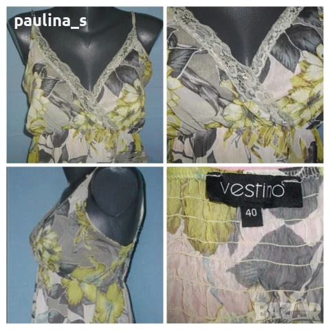 Три различни броя / Бюстие тип туника или топ, снимка 17 - Корсети, бюстиета, топове - 14163931