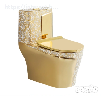 Дизайнерски моноблок със златен ефект – луксозен модел