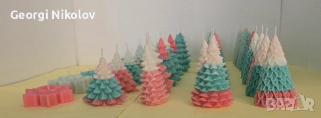 Свещи и свещници ръчна изработка