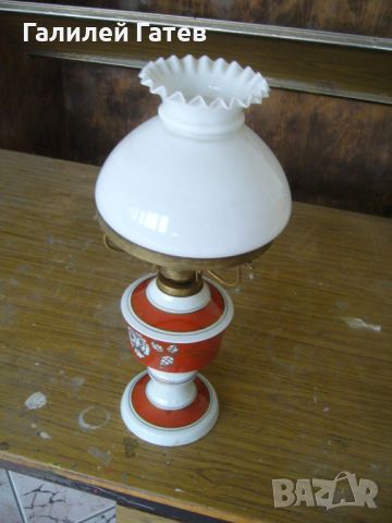 Стара Газена Лампа, снимка 1 - Настолни лампи - 45578841