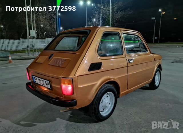 Ретро автомобил Полски Fiat 126p 1981г. Под наем , снимка 5 - Транспорт под наем - 45875820