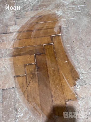 Масивен дървен паркет „рибена кост“ около 32 кв.м – София, снимка 8 - Декорация за дома - 53288713