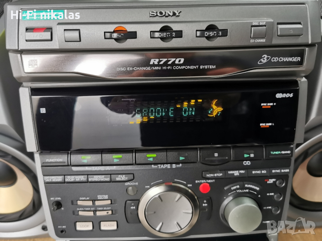 ТОП!!! аудио система стерео уредба SONY HCD-R770 , снимка 5 - Аудиосистеми - 45012151