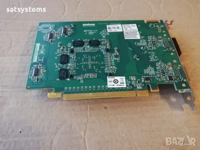  Видео карта Matrox M9120-E512F 512MB GDDR2 128bit PCI-E, снимка 8 - Видеокарти - 48326118