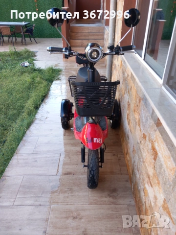 Електрическа триколка., снимка 2 - Мотоциклети и мототехника - 53786308