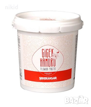 Захарна паста моделираща маса фондан БЯЛ цвят Захарно тесто Kove Cesil ŞEKER & SUGAR, снимка 6 - Други - 24854143