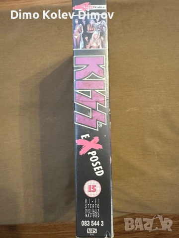 KISS Exposed Видео Касета Оригинал, снимка 4 - Други музикални жанрове - 53754401