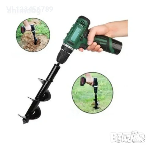 Градинско свредло за винтоверт 80x300 мм