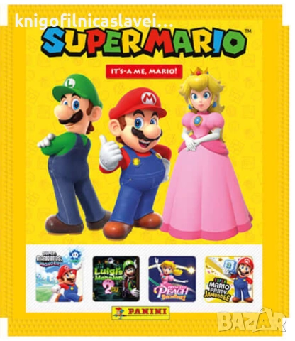 Албум за стикери Панини Супер Марио (It's-a me, Mario!)(2025), снимка 2 - Колекции - 52494368