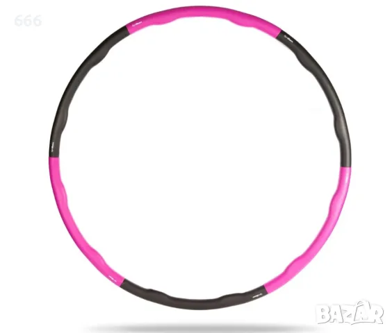 Фитнес обръч за отслабване и масаж Hula Hoop , снимка 4 - Фитнес уреди - 47247644