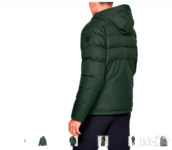 Under Armour UA Sportstyle Down Hooded Jacket размер М пухено яке , снимка 4 - Якета - 52417549