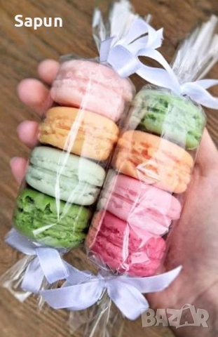 Френски макарон от сапун