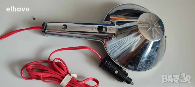 Ловен, боен фар хромиран 12V, снимка 3 - Други - 50614626