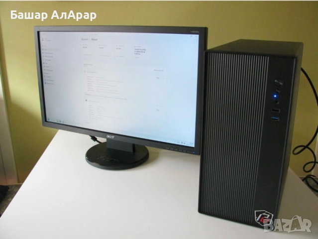Продавам офис компютър и монитор, снимка 1