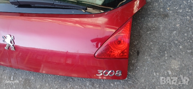 Заден капак багажник за Peugeot 3008 (2009-2016) , снимка 4 - Части - 52371602