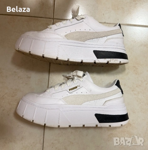 Кожени маратонки puma , снимка 2 - Маратонки - 53750810