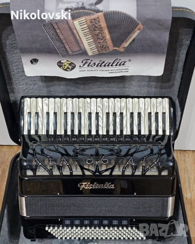Висок клас италијаснки акордеон Fisitalia , снимка 11 - Акордеони - 54130882