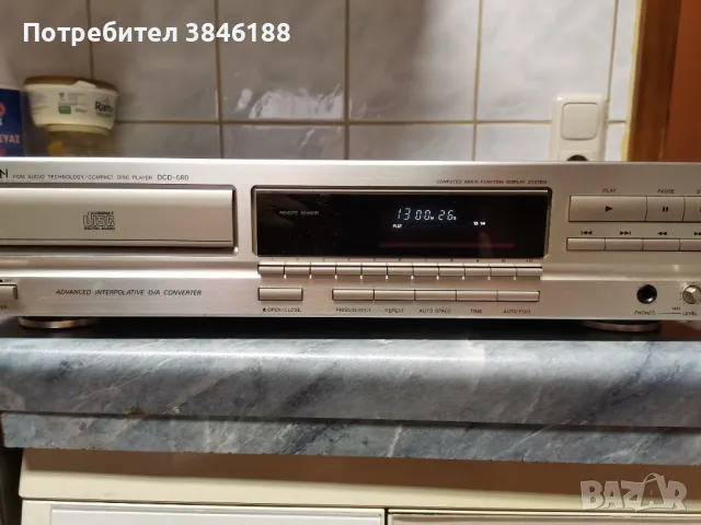 DENON DCD-580 Compact Disc Player, снимка 9 - Аудиосистеми - 47209637