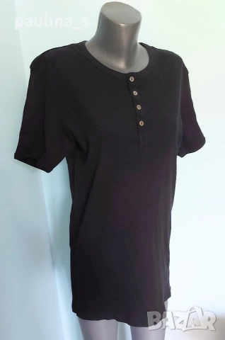 Три различни броя / Черна тениска тип туника "Janina", "Schiesser" и "K-town" / голям размер , снимка 9 - Тениски - 46943793