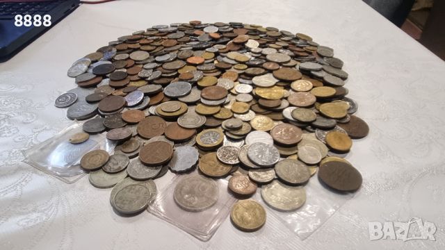 Голям лот от стари монети , снимка 5 - Нумизматика и бонистика - 45657073