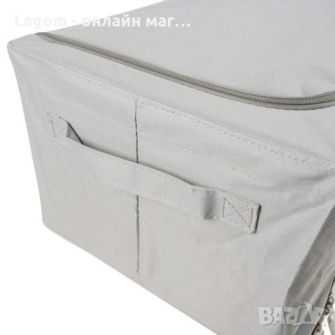 Комплект от 2 кутии за съхранение, голям капацитет 40x30x20cm, прозрачен прозорец, здрави дръжки Ruh, снимка 3 - Кутии за съхранение - 52549886