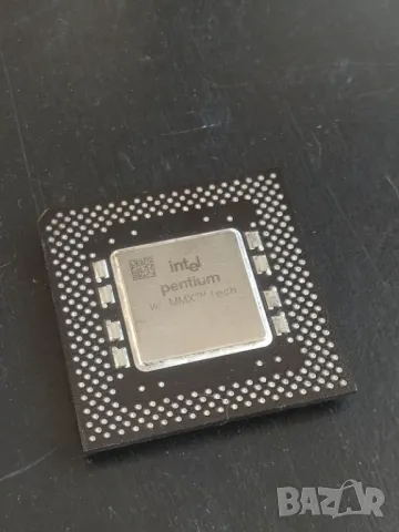 Процесор колекционерски Intel Pentium Mmx Bp80502200 200 MHz, снимка 1 - Процесори - 48435486