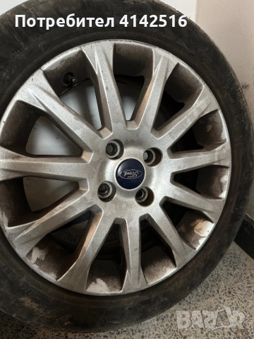 Джанти с гуми за форд ford 4x108 16, снимка 5 - Гуми и джанти - 52724796