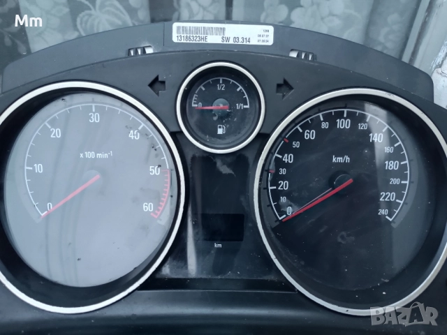 километраж Опел астра н