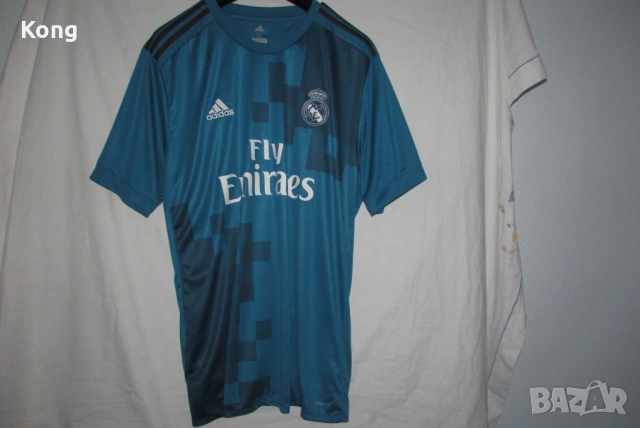 винтидж фланелка Adidas Real Madrid дълъг ръкав Реал Мадрид Верона Verona ITALIA , снимка 2 - Футбол - 53683585