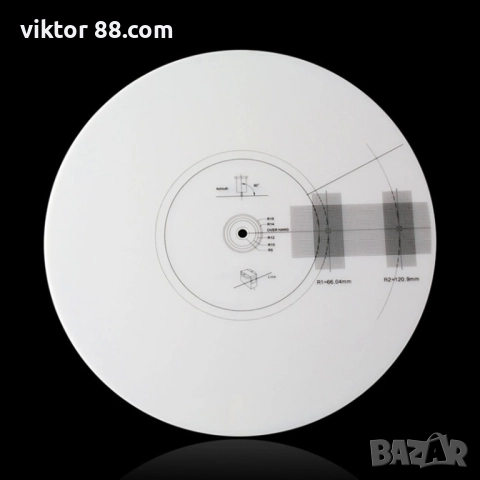 Blank LP Vinyl Calibration Record - №1