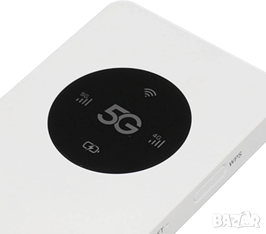 Преносим 5G WiFi Рутер Annadue с Nano SIM Слот и 8000mAh Батерия, снимка 5 - Рутери - 53256475