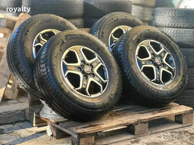 5х130 16 Цола Джанти с Гуми Fiat Ducato Peugeot Boxer Citroen Jumper 5x130 ET 68 J 6, снимка 6 - Аксесоари и консумативи - 52897913