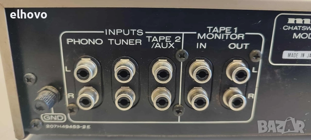 Стерео усилвател Marantz PM310, снимка 13 - Ресийвъри, усилватели, смесителни пултове - 51532005