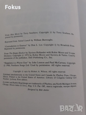КОЛЕКЦИОНЕРСКА КНИГА *ЗАБРАНЕНИТЕ ДУМИ В ПЛЕЙБОЙ* PLAYBOY, снимка 6 - Антикварни и старинни предмети - 53512388