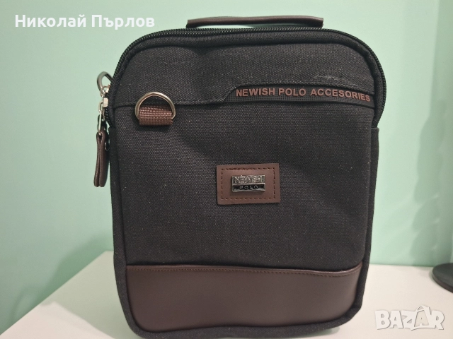 Продавам нова маркова мъжка чанта за през рамо, снимка 9 - Чанти - 52799550