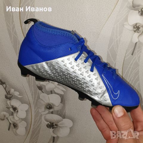 бутонки Nike Phantom Vsn Club Df Fg Mg Jr  номер 35-35,5  , снимка 11 - Футбол - 39140253