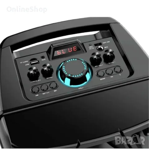 Караоке Big Boss Bluetooth колонка с микрофон ZQS 8210, снимка 11 - Bluetooth тонколони - 47977089