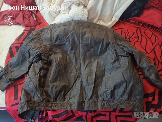 Кожено яке полушуба естествена кожа, снимка 11 - Якета - 52186760