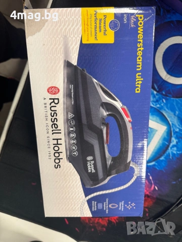 парна ютия Russell Hobbs PowerSteam Ultra (модел 20630-56), снимка 2 - Ютии - 53747843