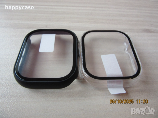Apple Watch Ultra 3 2 1 / Series 11 10 8 6 5 4 / SE 3 2 1 / Твърд удароустойчив кейс с протектор, снимка 15 - Смарт часовници - 41060907